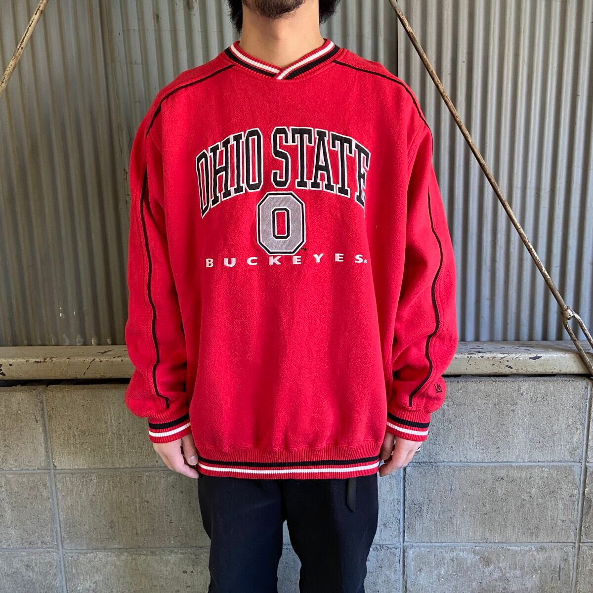 90〜00年代 OHIO STATE BUCKEYES カレッジ チームロゴ スウェット