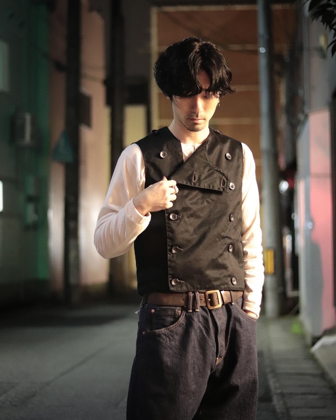 BLACK SIGN/ブラックサイン Black Chino Double Breasted Swindler 