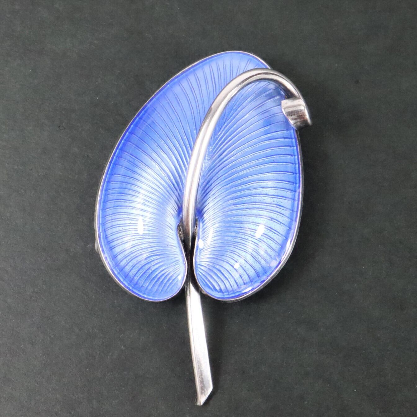 大型 ベツレヘムパール 花 ブローチ