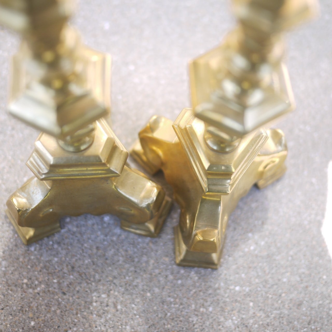 真鍮燭台 バロック様式キャンドルホルダー ドイツ | こりすのパン屋