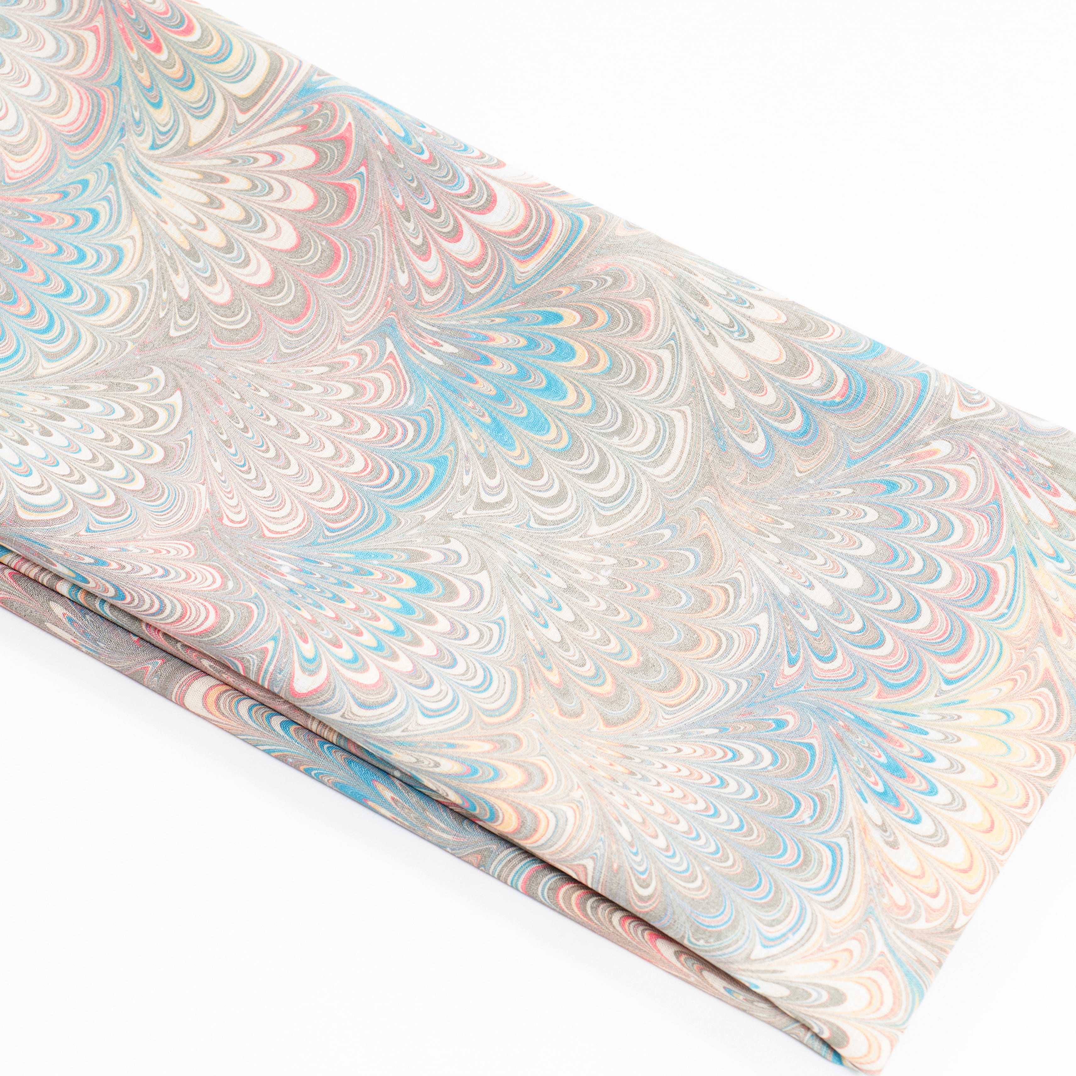 墨流し半幅帯 ［フェニックス花火］ | Marble+