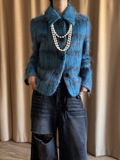 MADE IN JAPAN mohair wool jacket-5147-1