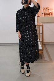 Marimekko cotton long shirt dress