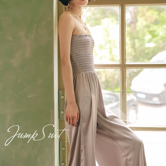 ジャンプスーツ ドレス オールインワン ワンピース サロペット リゾート レディース つなぎ ビーチ 大人 Luciole ジャンプスーツ ドレス オールインワン ワンピース サロペット リゾート レディース つなぎ ビーチ 大人 Luciole