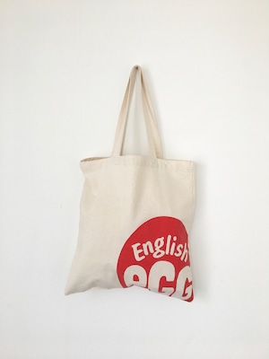 ユーズドのトートバッグ「イングリッシュEGG」｜Used Tote Bag “ENGLISH EGG"