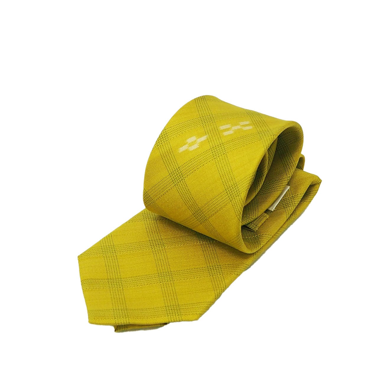 イエローチェック ネクタイ [MINSAH] | あざみ屋 公式オンラインショップ