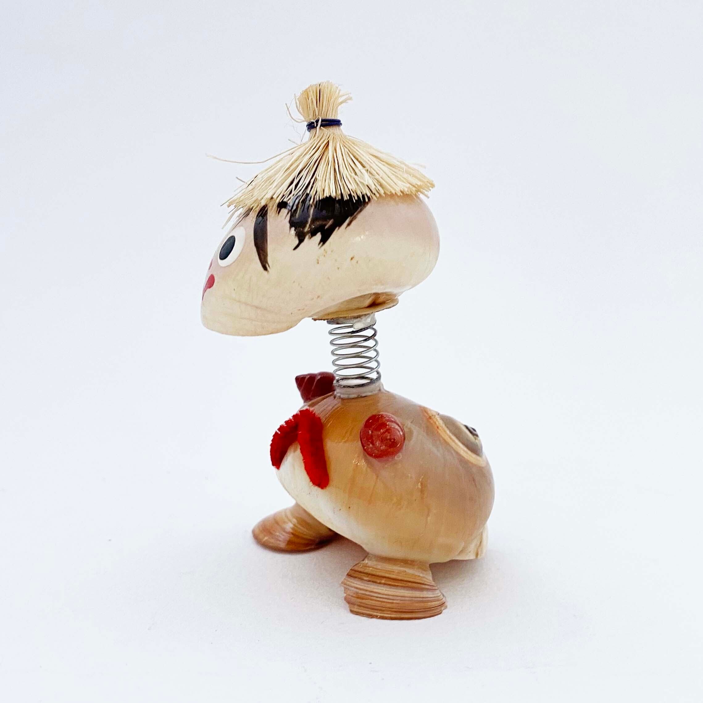 貝人形 カッパ（デッドストック昭和30年代輸出品）江ノ島しおり付き