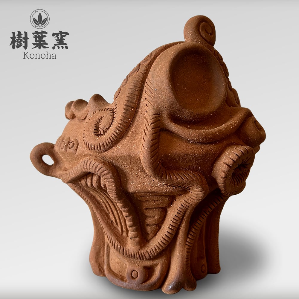 神像筒形土器 モチーフ デザイン 蛸の神 OCTGOD 植木鉢 | KONOHA 神像筒形土器 モチーフ デザイン 蛸の神 OCTGOD 植木鉢 | KONOHA