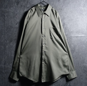 "ARROW" Green Color Satin Dress Shirt