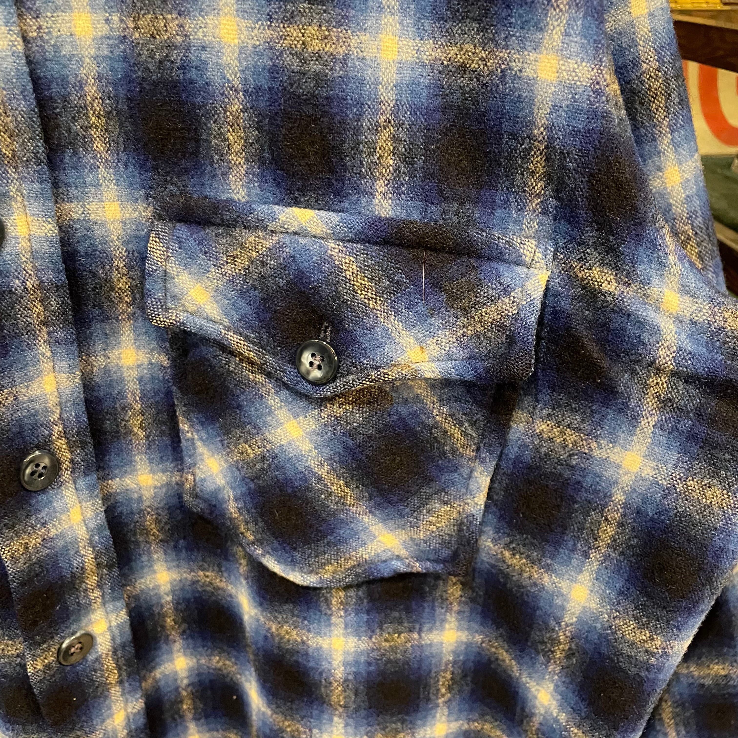 40-50s BLACK BEAR L/S Wool Shirt USA製 | VOSTOK 40-50s BLACK BEAR L/S Wool Shirt USA製 | VOSTOK