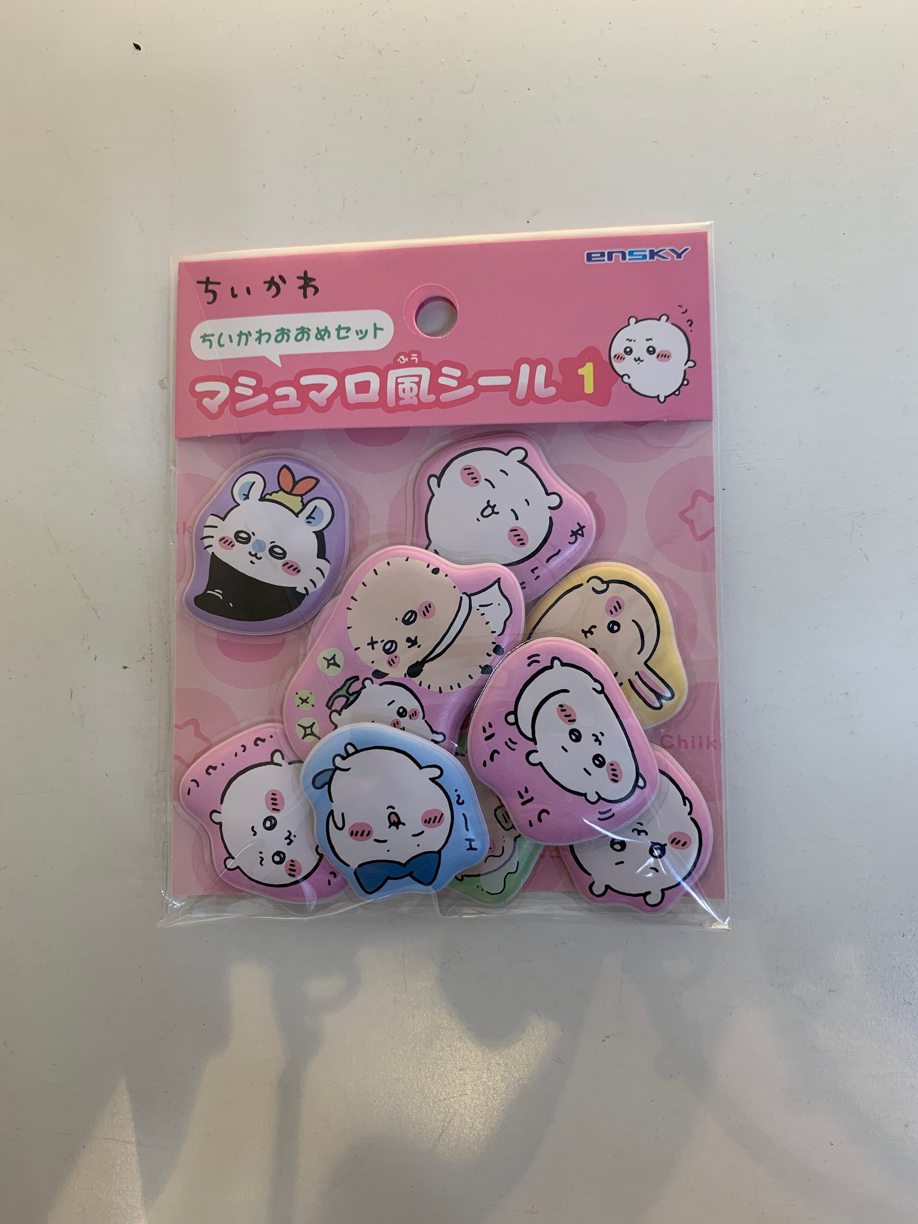 新作】Chiikawa Marshmallow-style Stickersちいかわ ハチワレ うさぎ