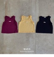 ハンス / Hans / ふんわりフライスタンクトップ / 韓国子供服 / キッズ / 26winter〖取寄〗*XXS~JS*