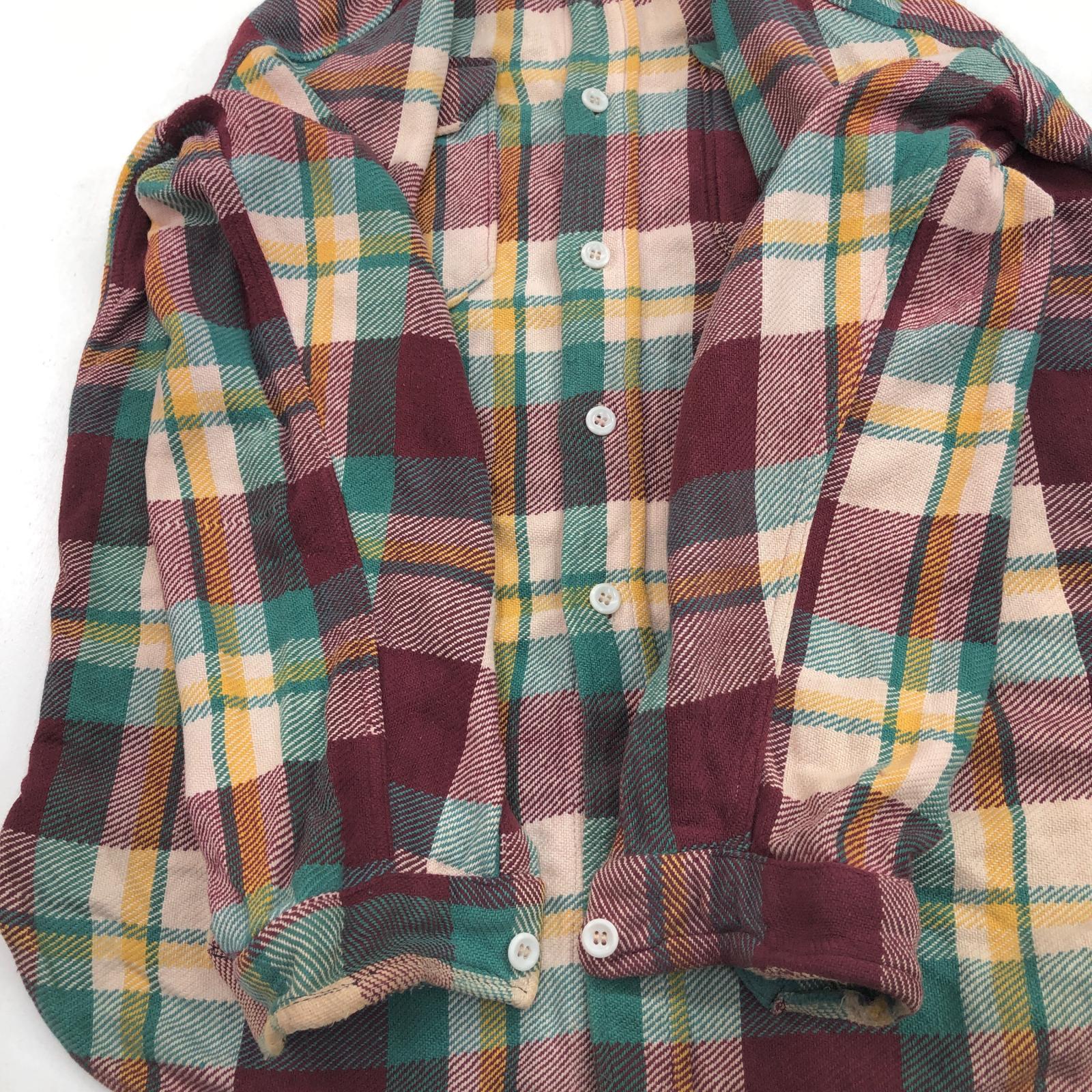 KING KOLE キングコール 50- 60年代 コットン ヘビーネル パイルネル