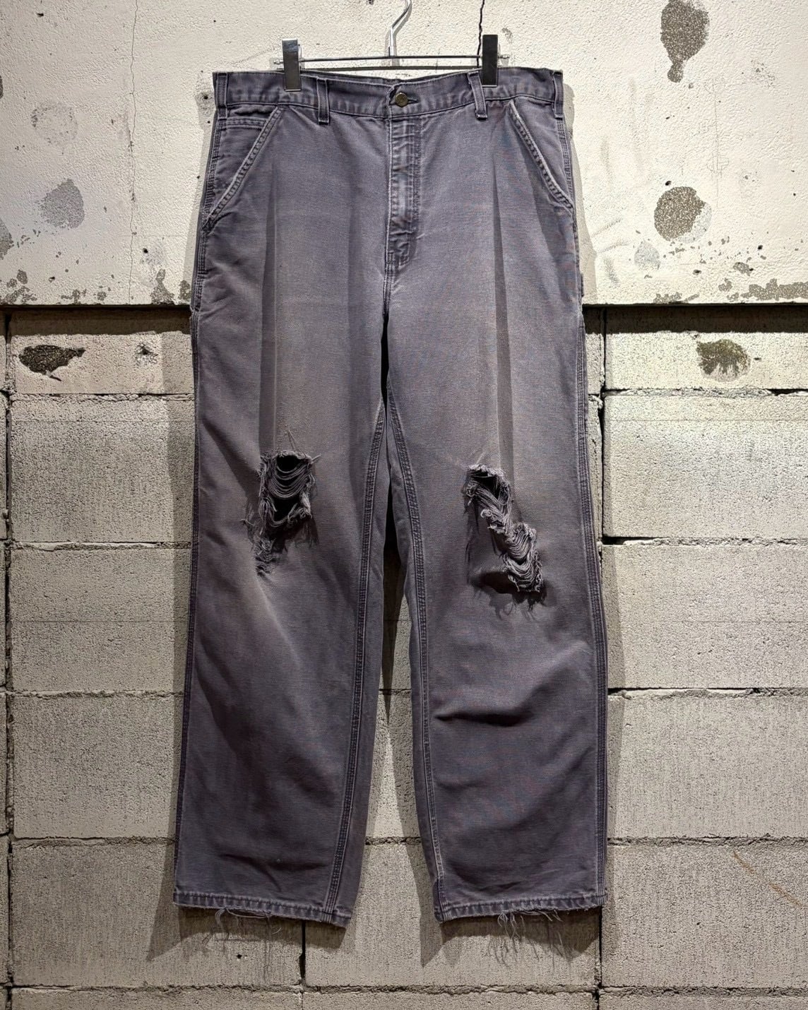 Caka otto】 “Carhartt” “Boro” Vintage Duck Painter Pants | Caka
