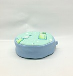 丸ポーチ　オーバルポーチ　ラムネ　ソーダ｜とりさん工房ーかわいいハンドメイドポーチ