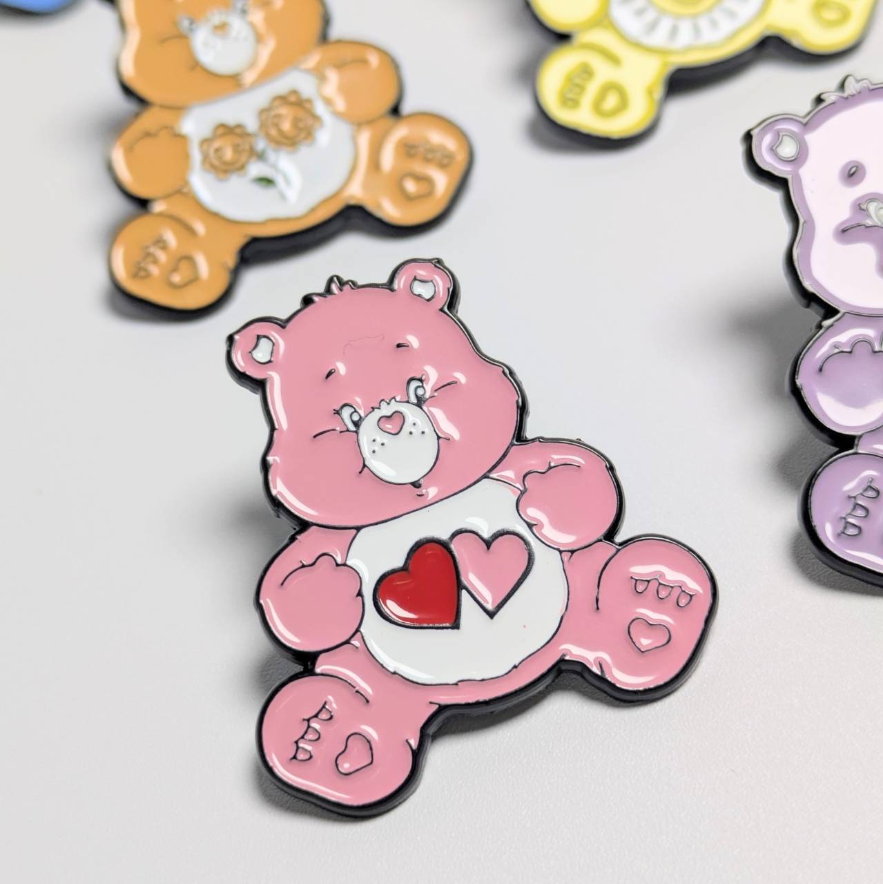 送料無料！ ★ピンズ PINS★ピンバッジ 【 Care Bears（ ケアベア ）】9P SET 〚アメリカン雑貨 アメトイ〛
