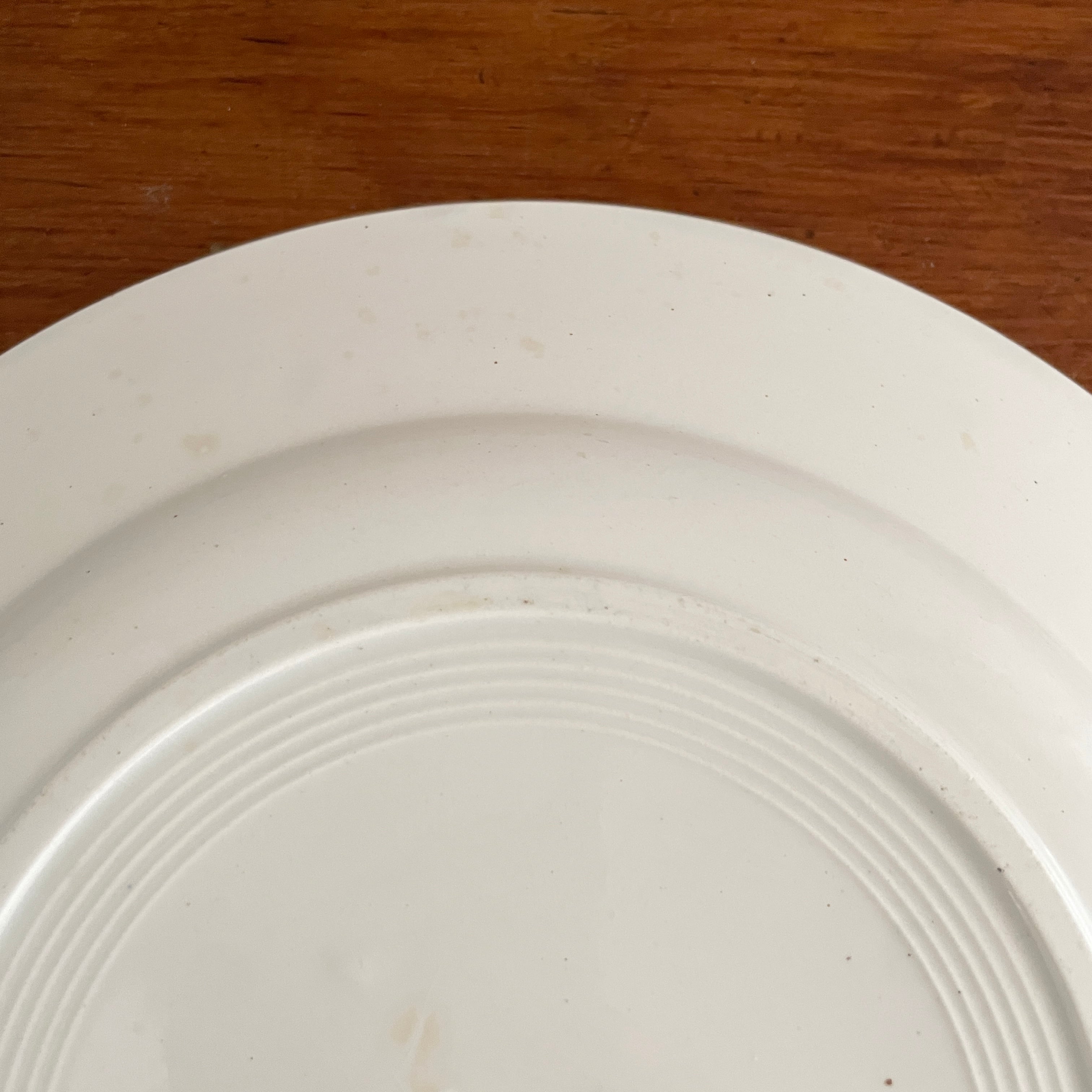 Saint Amand Flower Hand Painted Plate For Dessert/サンタマン窯