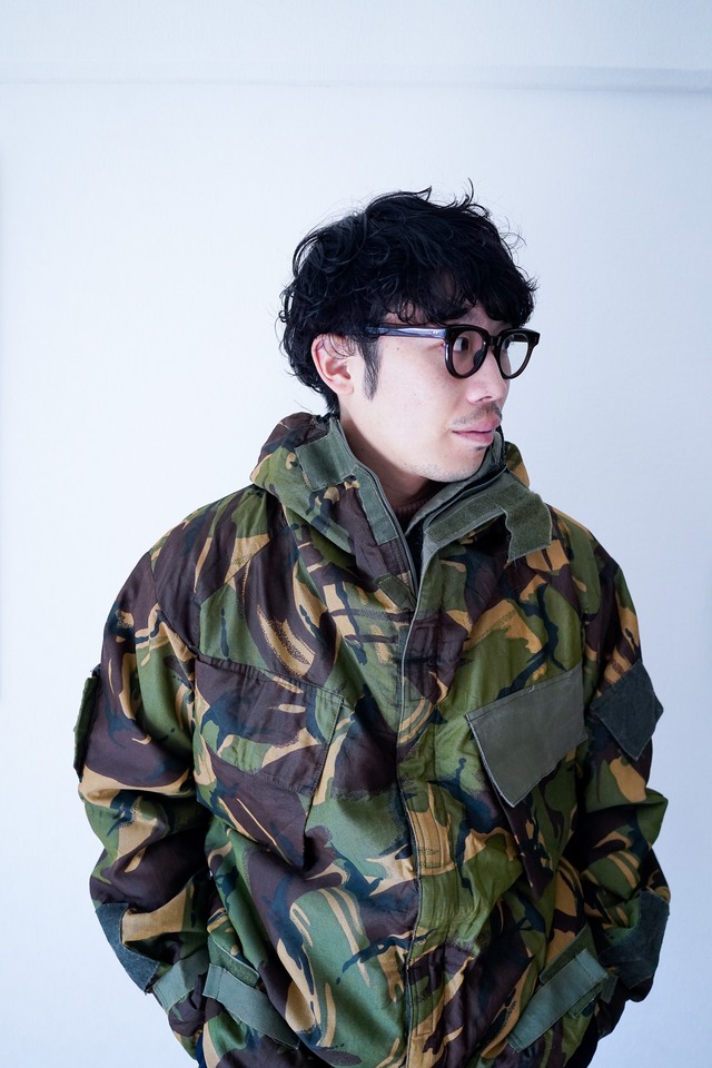 【1980s】"Chemical Protective" British Army Zip-up DPM Camouflage Smock / m585