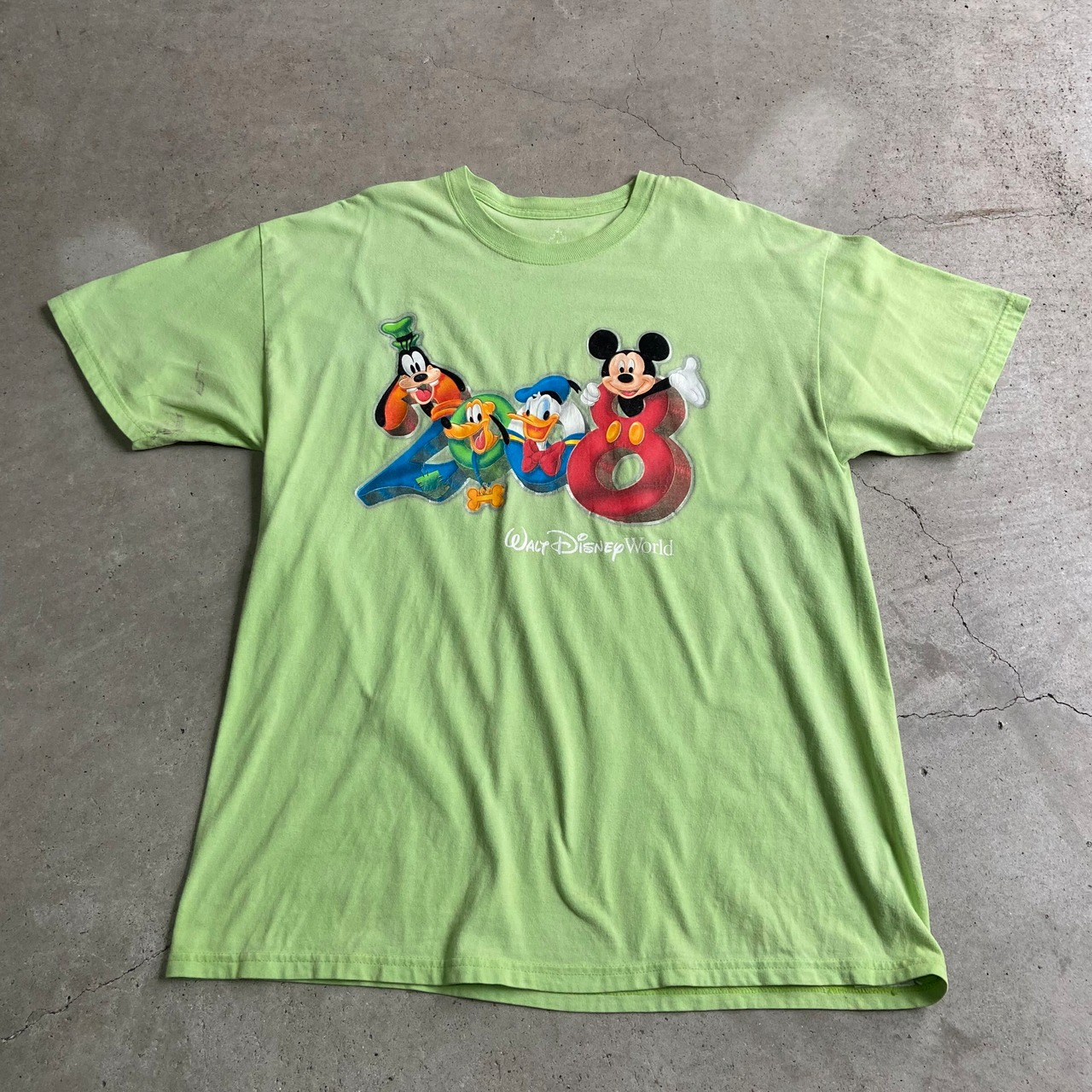 00年代 Disney ディズニー world 2008 ミッキー ドナルド グーフィー 