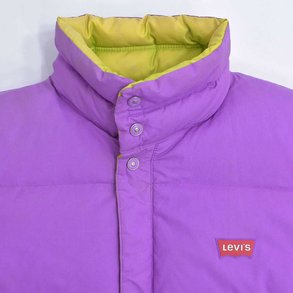 LEVI'S　リーバイス　ダウンジャケット　サイズL　フルジップ　90s　古着 中古・古着通販】LEVI'S (リーバイス) ダウンジャケット ベージュ