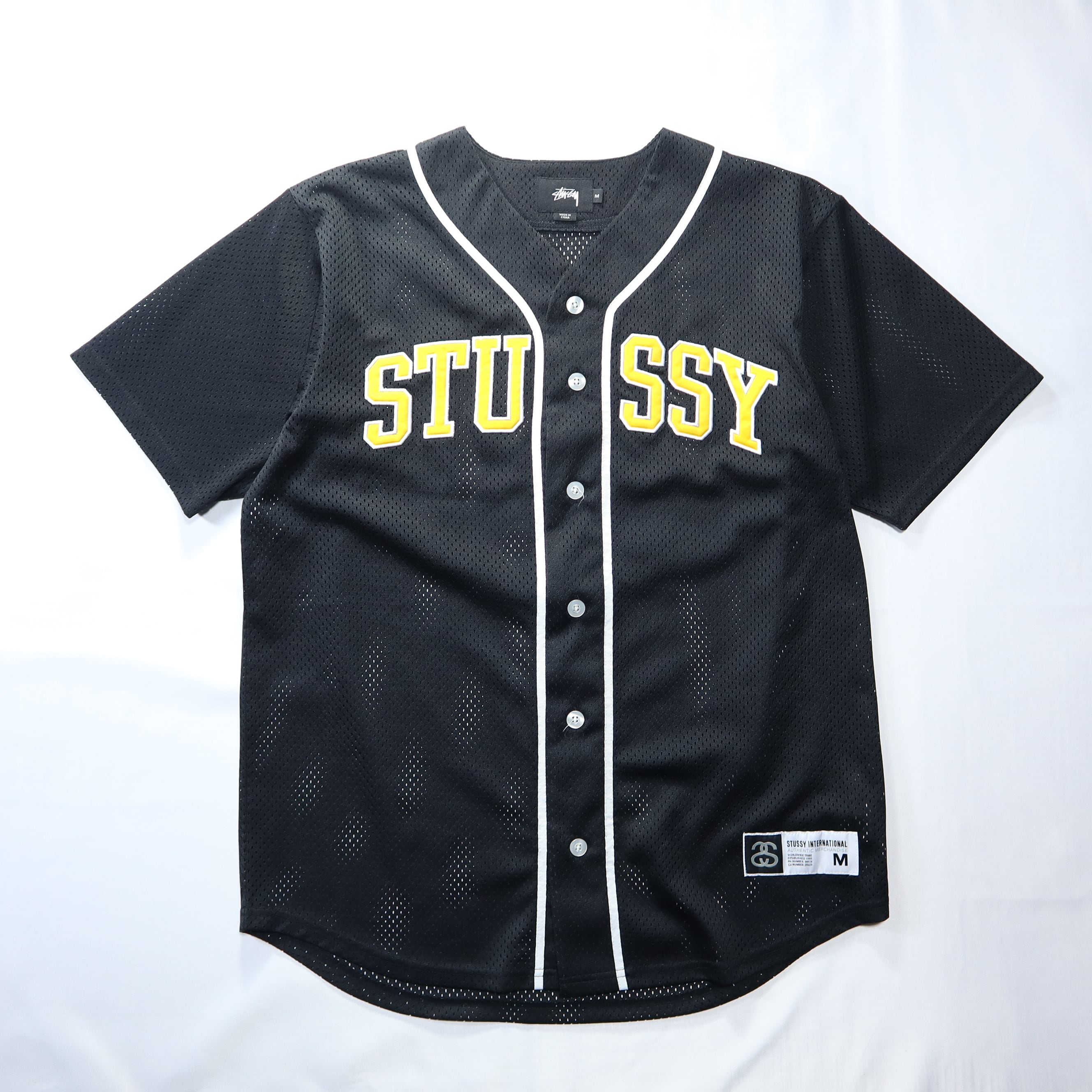 stussy ベースボールシャツ　L size