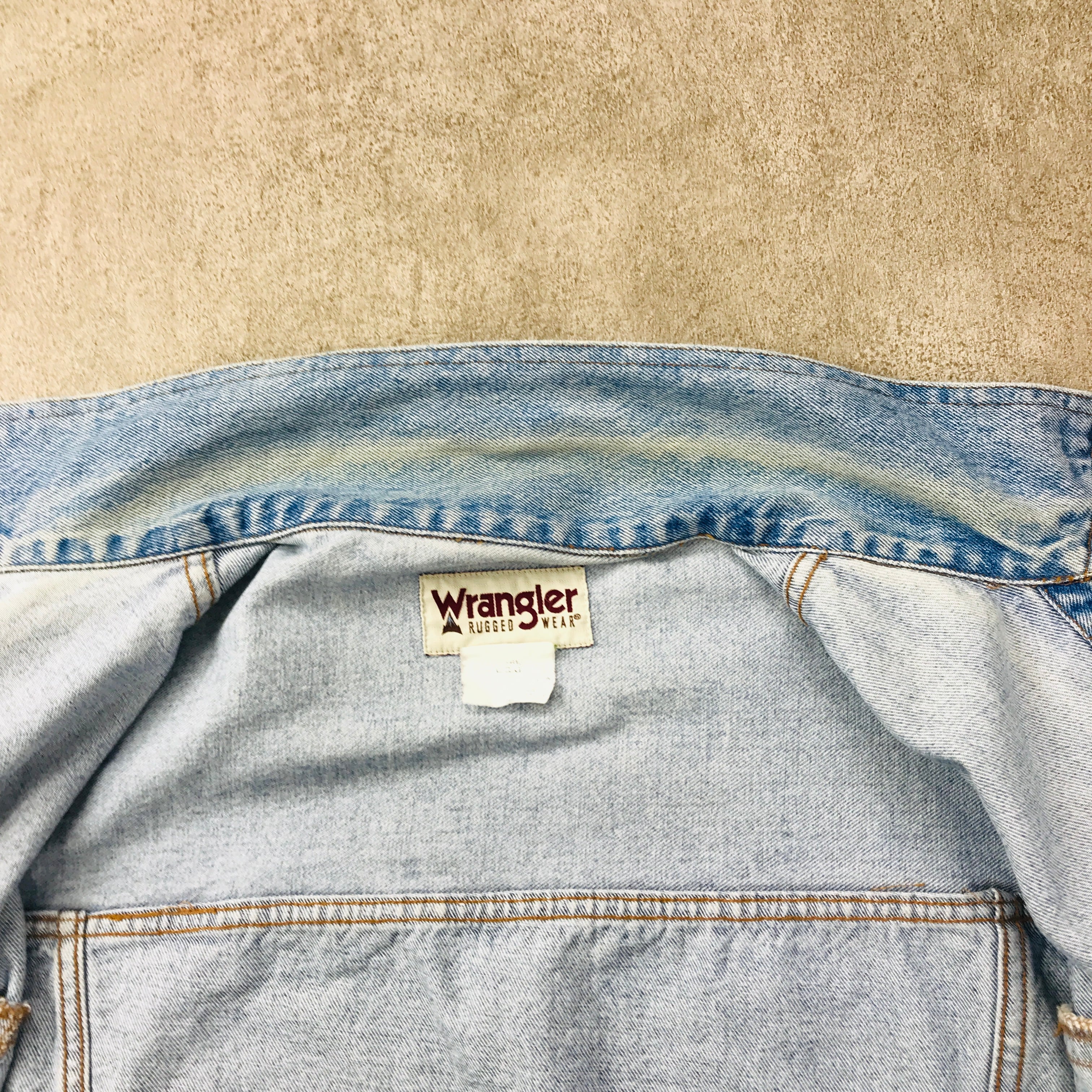 80〜90年代 Wrangler RUGGED WEAR Gジャン デニムジャケット DENIM