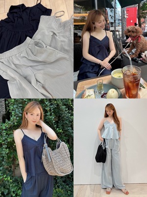 denim リラックスセットアップ　¥8,900+tax
