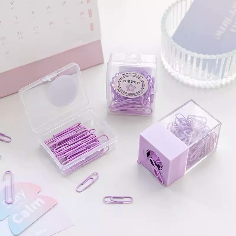 4colorケースつきカラフルクリップ