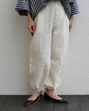 ESLOW/jacquard pants