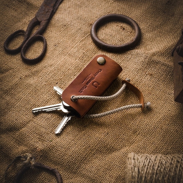 571 Leather Key Organizer & Holder Classic Brown