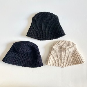 G120065《cableami》WOOL BUCKET HAT
