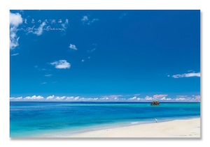 奄美ポストカード「夏色の大浜海岸」