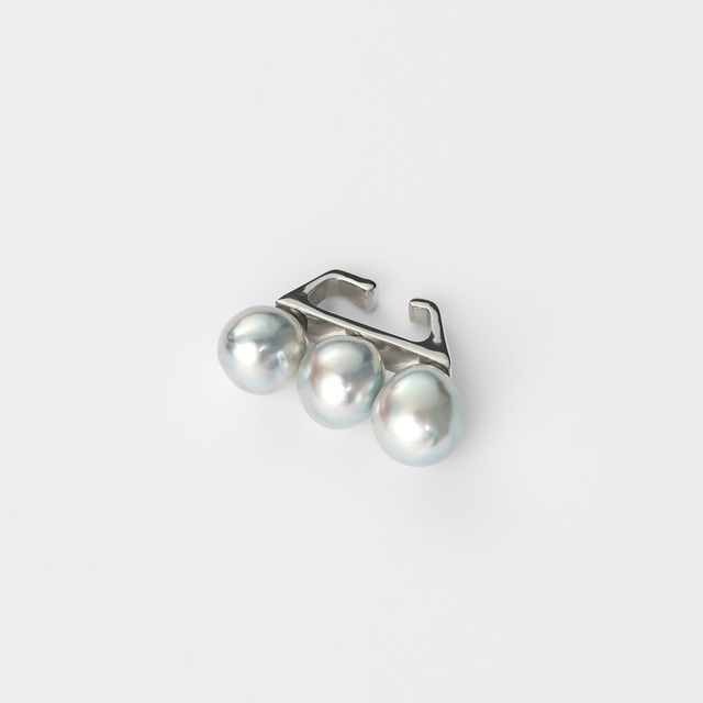 Pearl ear cuff "On the boat"