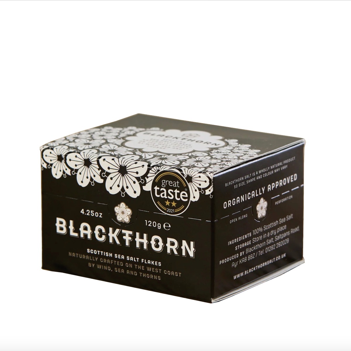 海塩］スコティッシュ フレークシーソルト［120g］【BLACKTHORN