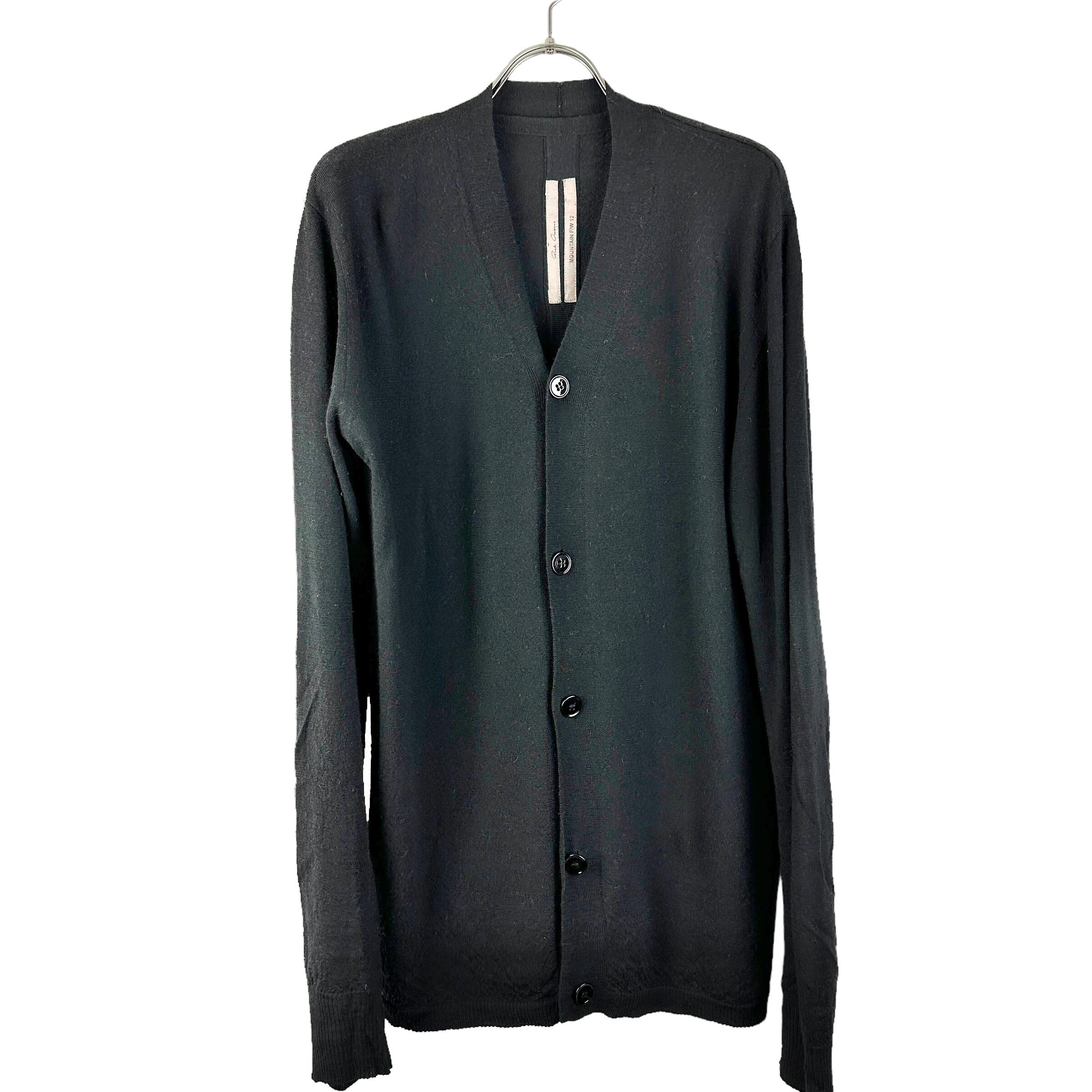 Rick Owens (リックオウエンス) Mountain Pearl Cardigan (black Rick Owens (リックオウエンス) Mountain Pearl Cardigan (black