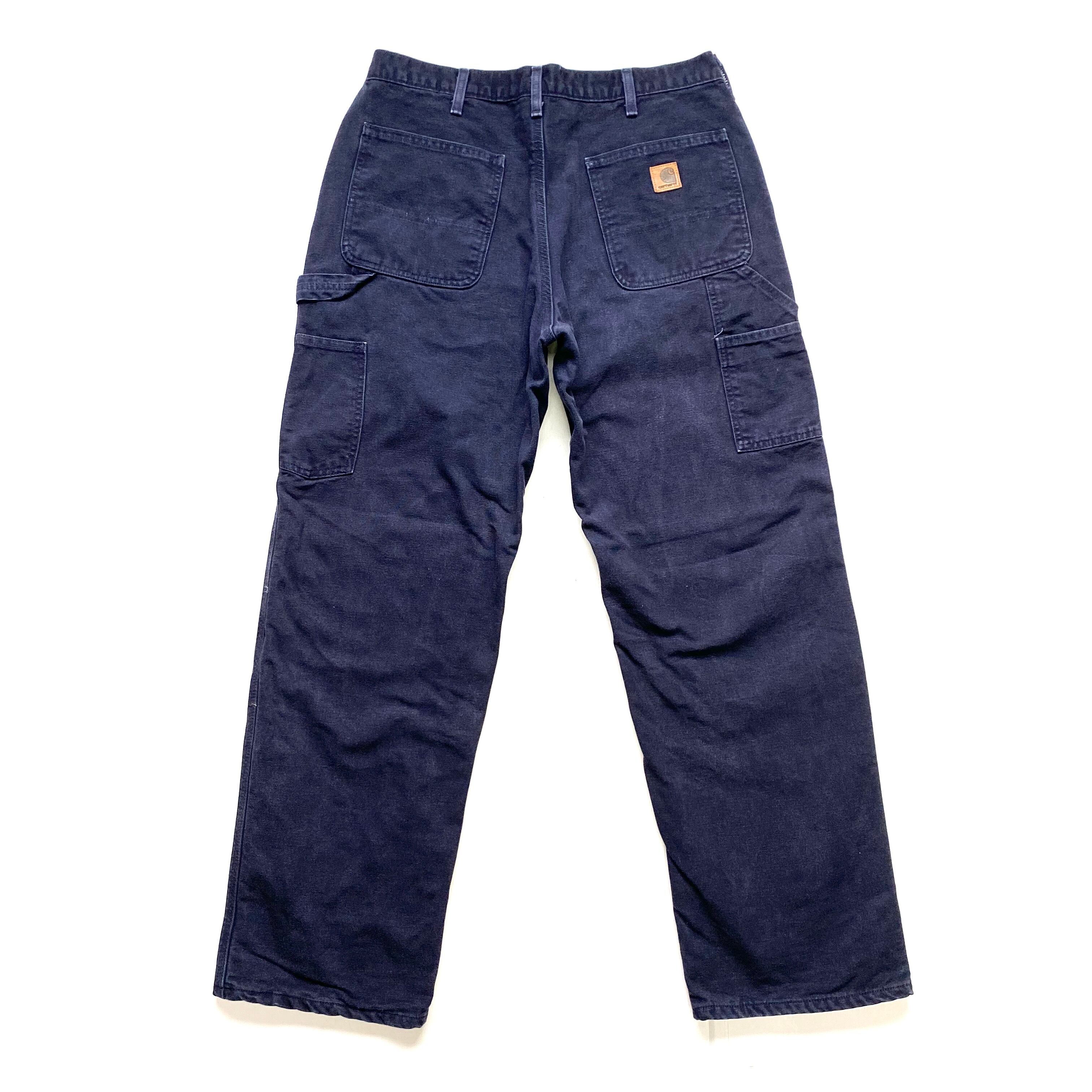 Carhartt カーハート ダック地 ペインター ワークパンツ 裏地付き ネル 