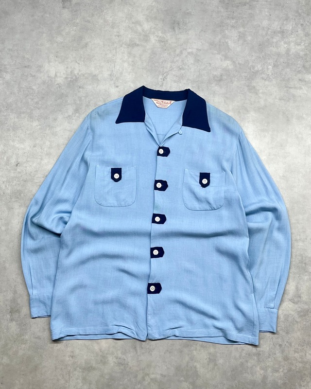 ~60s US NAVY C.P.O. Shirt