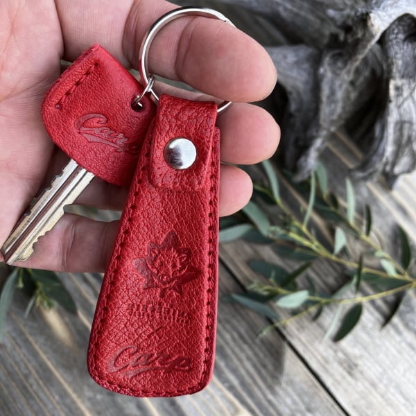 靴べらキーホルダー【広島ジビエレザー×カープコラボグッズ】広島産猪