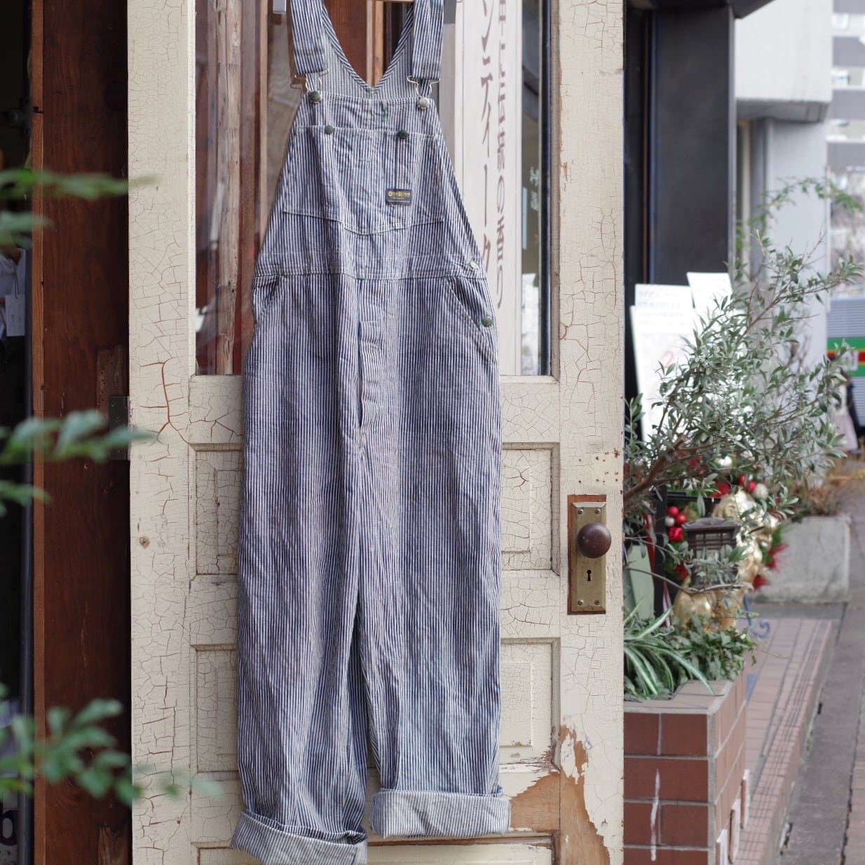 OshKosh Overall / オシュコシュ オーバーオール / ヒッコリー | 古着 ...