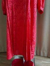 nilani bright red color import dress-4377-10