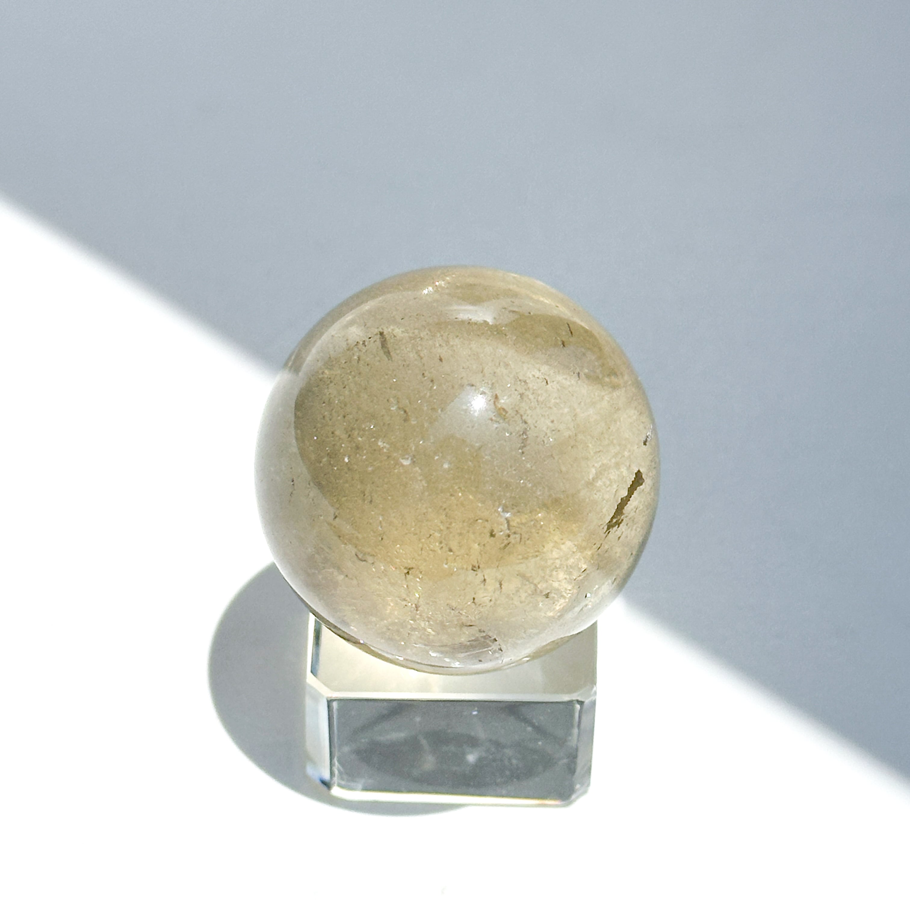シトリン（黄水晶） スフィア33◇ Citrine ◇ 天然石・鉱物