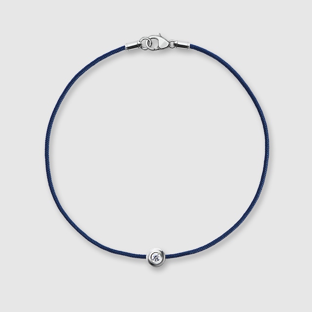 ホープ ブレスレット（ブルー、シルバー）- Hope Bracelet (Blue Silver)