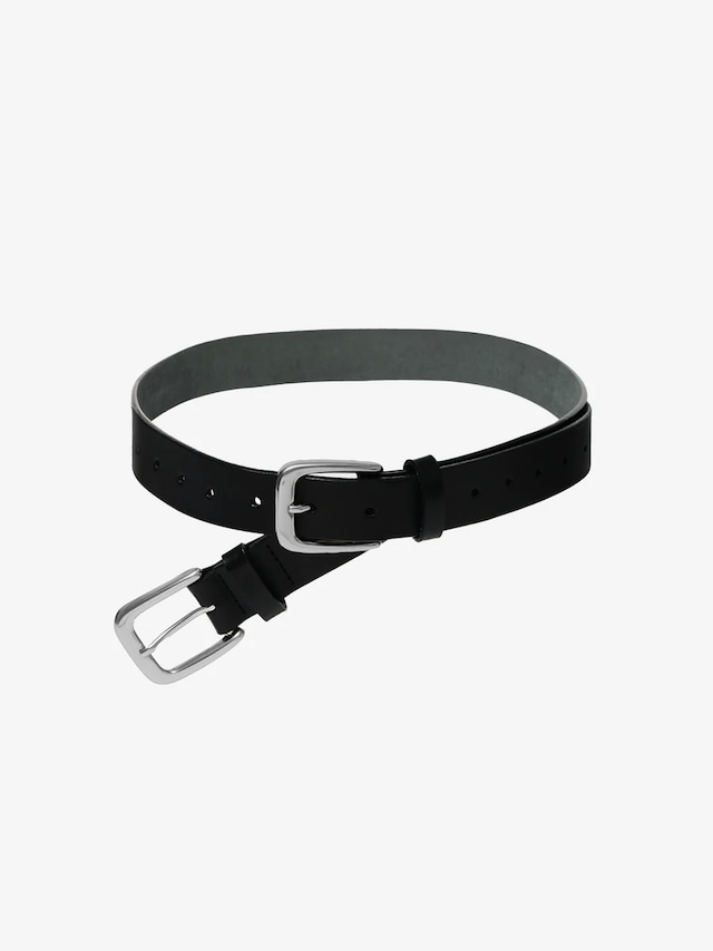 【再入荷】POOLDE プールデ / レザーベルト / Double Take Belt Narrow
