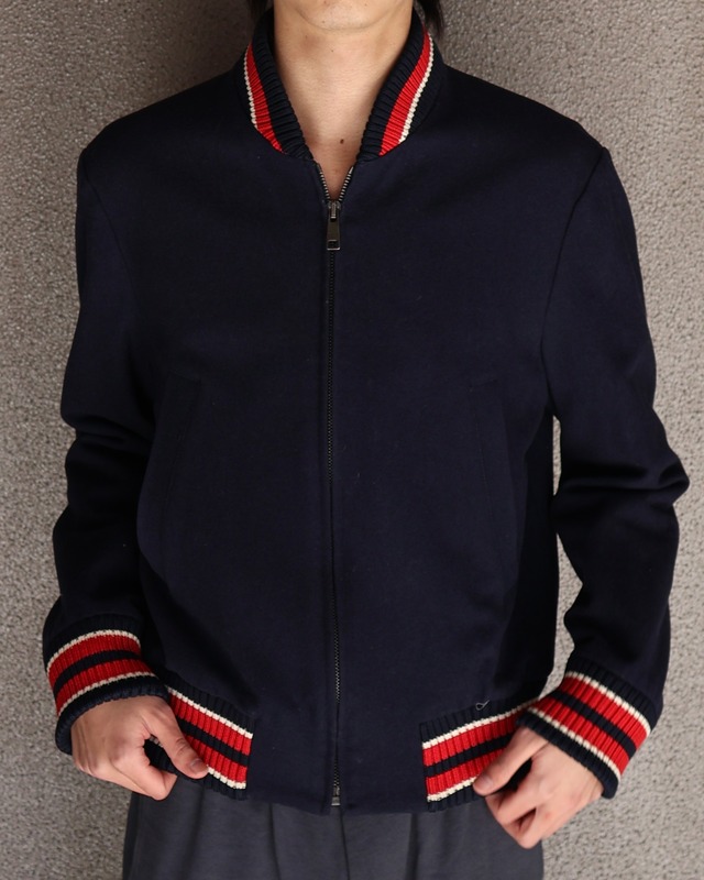 【PRADA】Hem design zip up Blouson