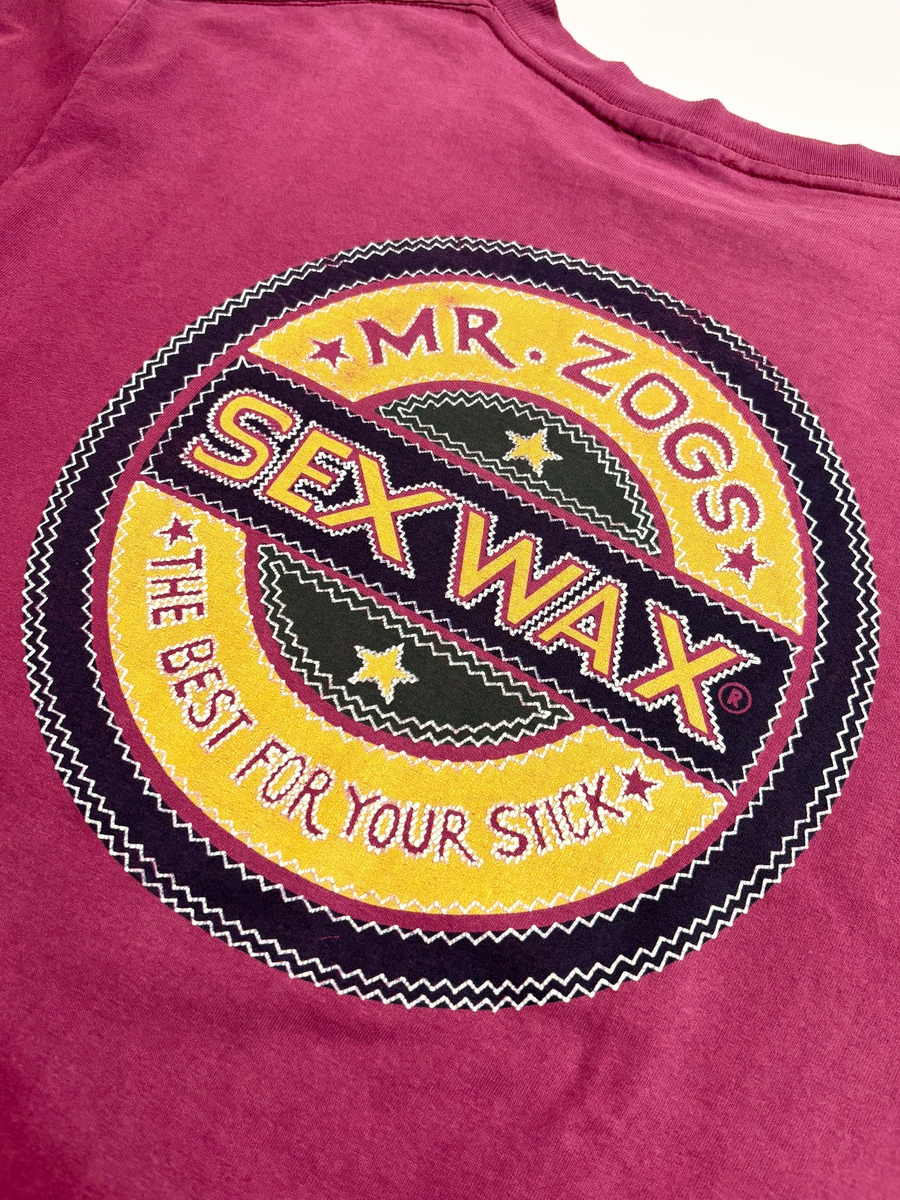 90s SEX WAX Tee Size L程