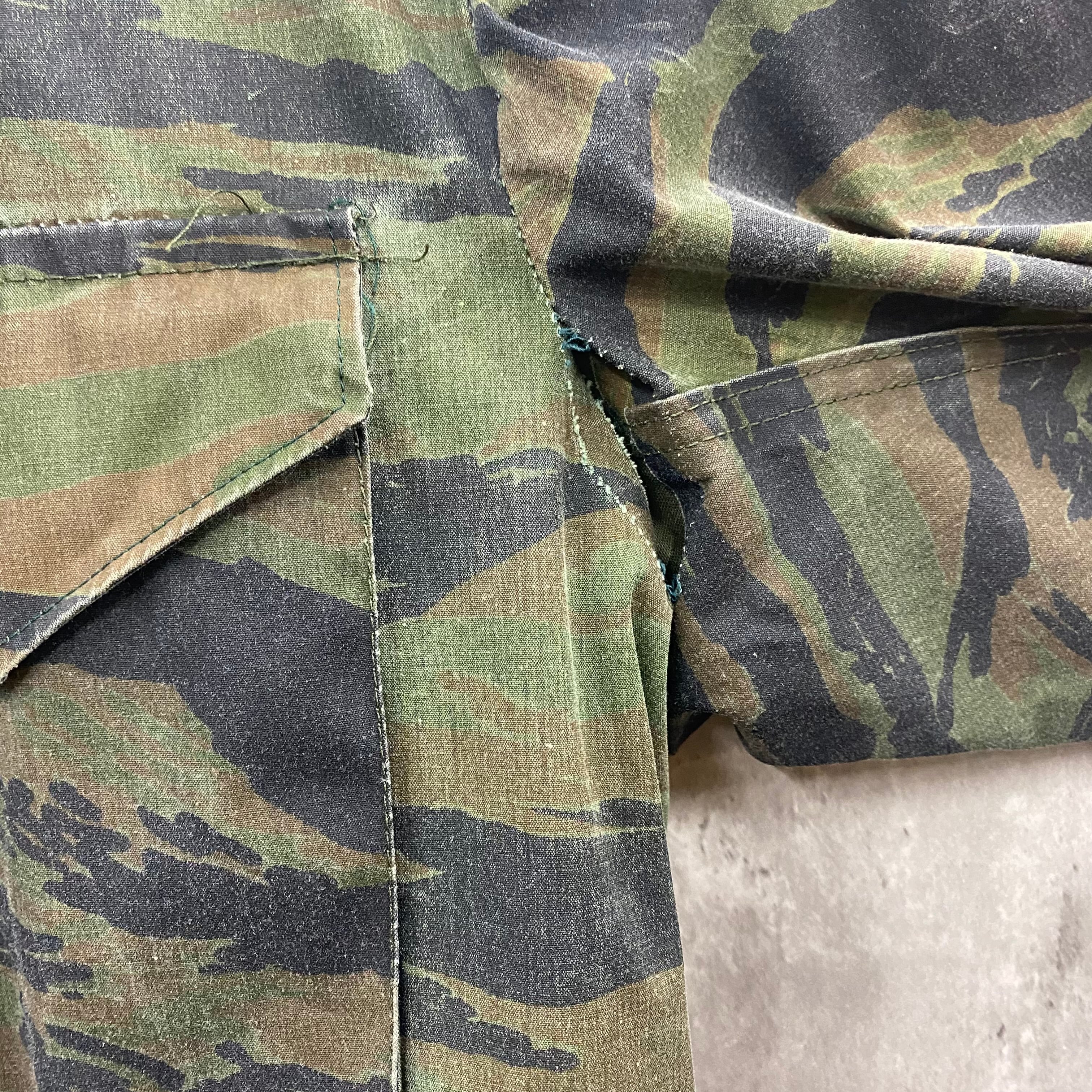 80's USARMY M-65 タイガーカモ フィールドジャケット 民間品 80's USARMY M-65 タイガーカモ フィールドジャケット 民間品
