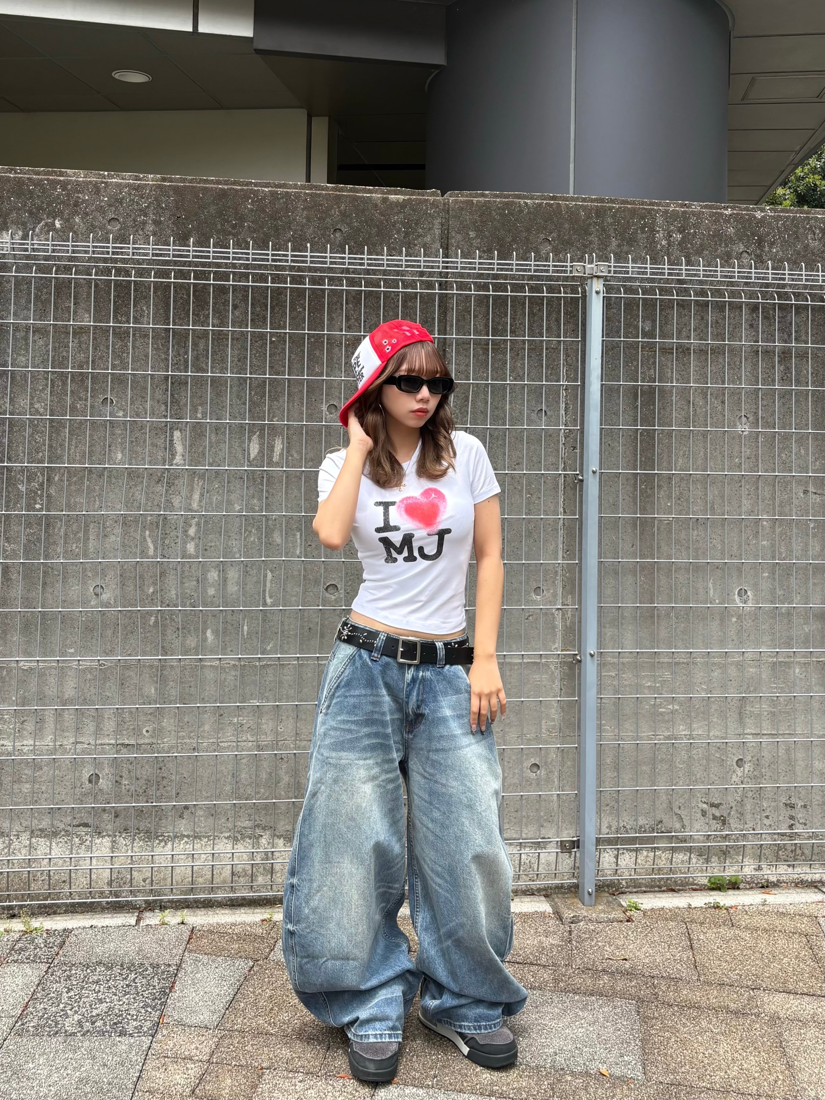 ワイドデザインデニム el1433 | elev fashion store