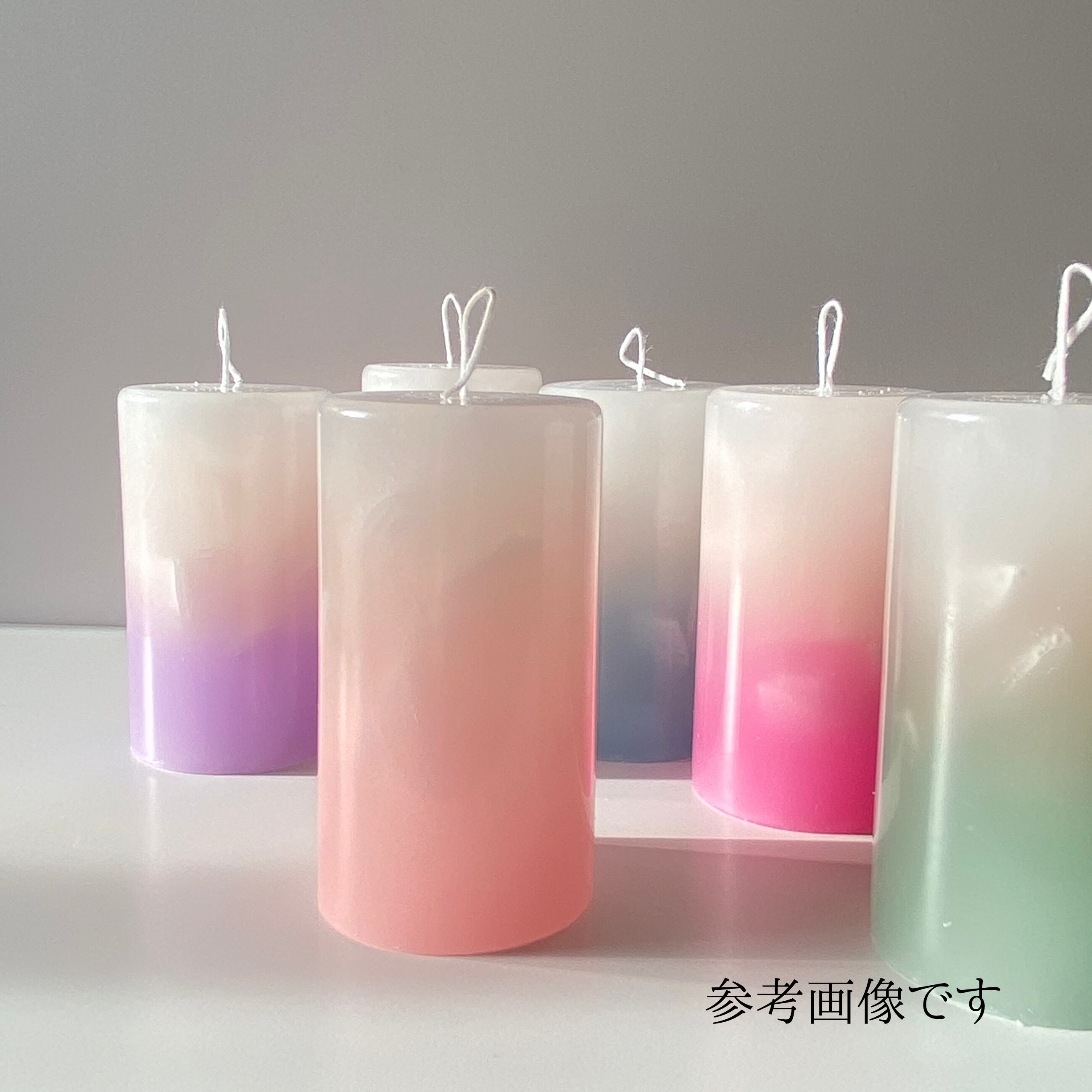 グラデーションキャンドル No.373 | candlemiho