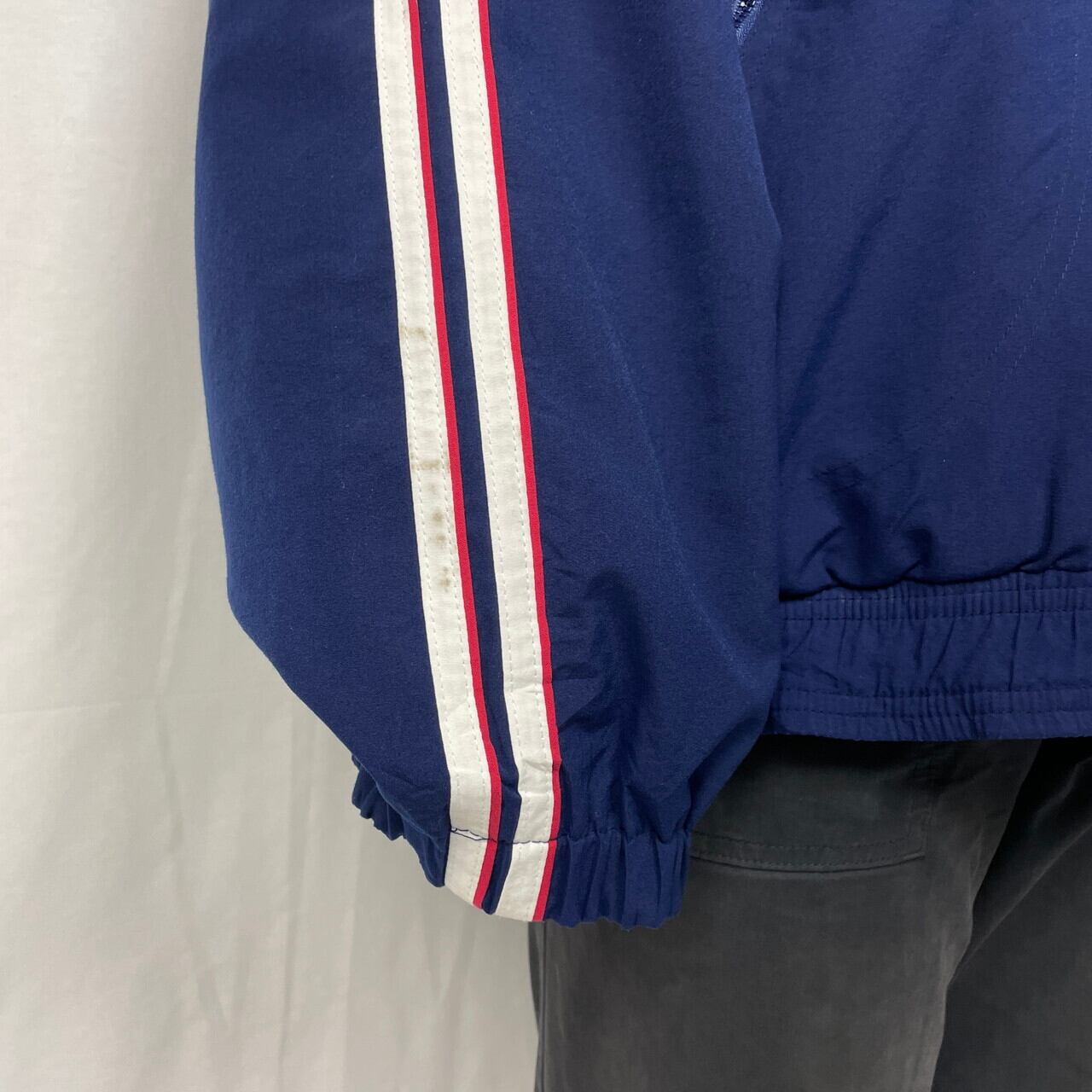 90年代 adidas アディダス パフォーマンスロゴ刺繍 ポリエステル