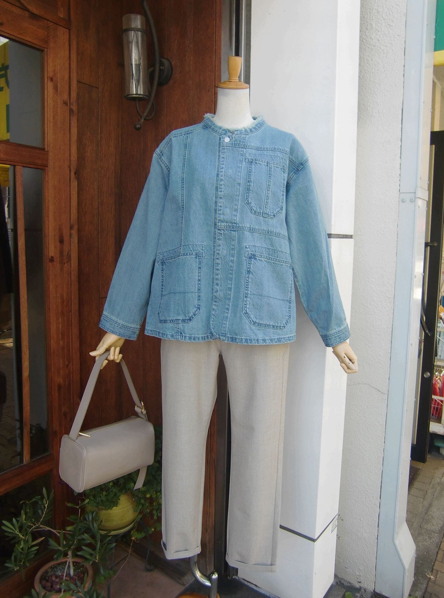 KELEN ：フリンジデザインデニムジャケット”GABI” | Blanco